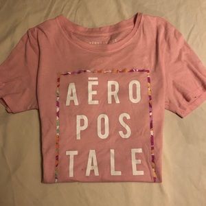 Pink Aeropostale tee